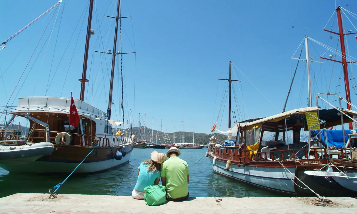 Uferpromenade und Burg von Marmaris