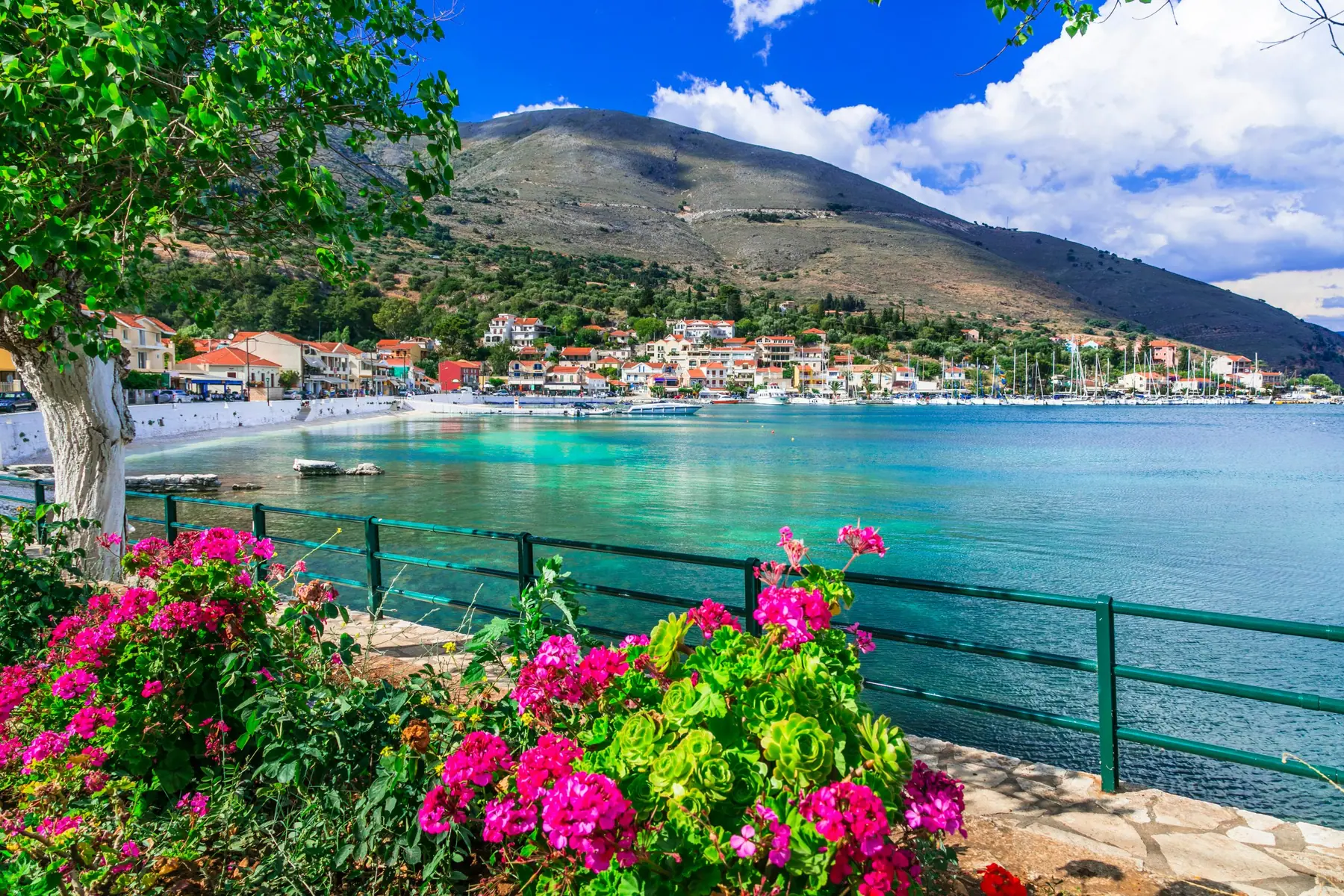 Traditioneller Hafen auf Kefalonia