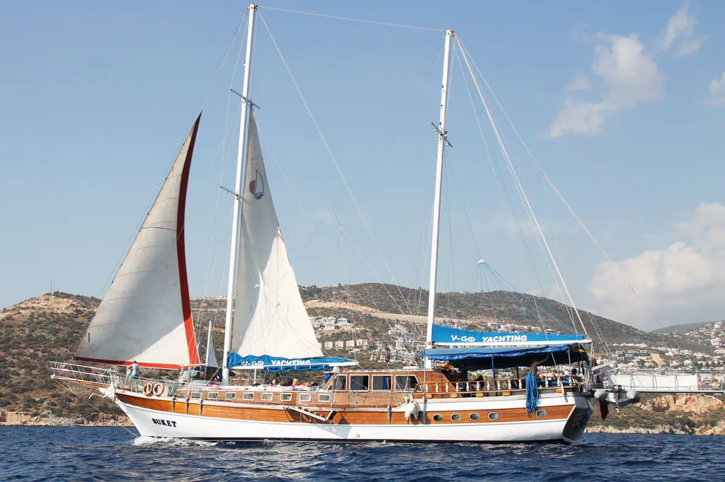 Gulet Buket vor Anker