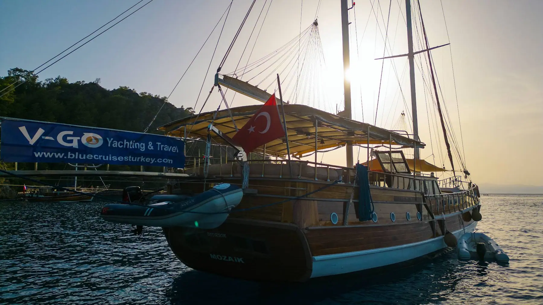 Sonnendeck der Mozaik