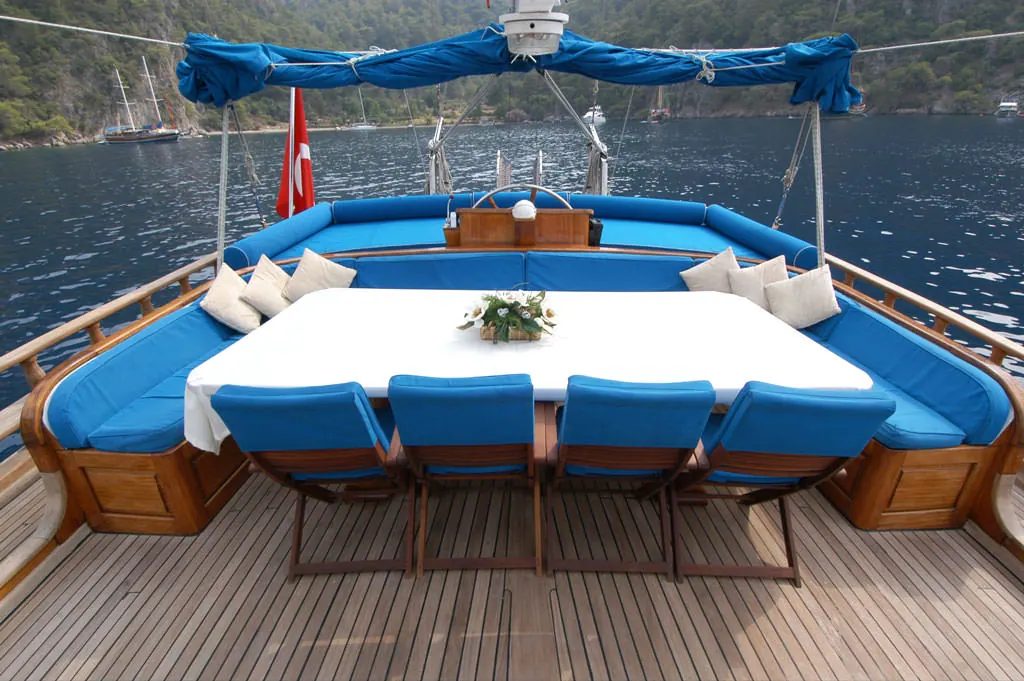 Sonnendeck der Northwind mit Liegeflächen
