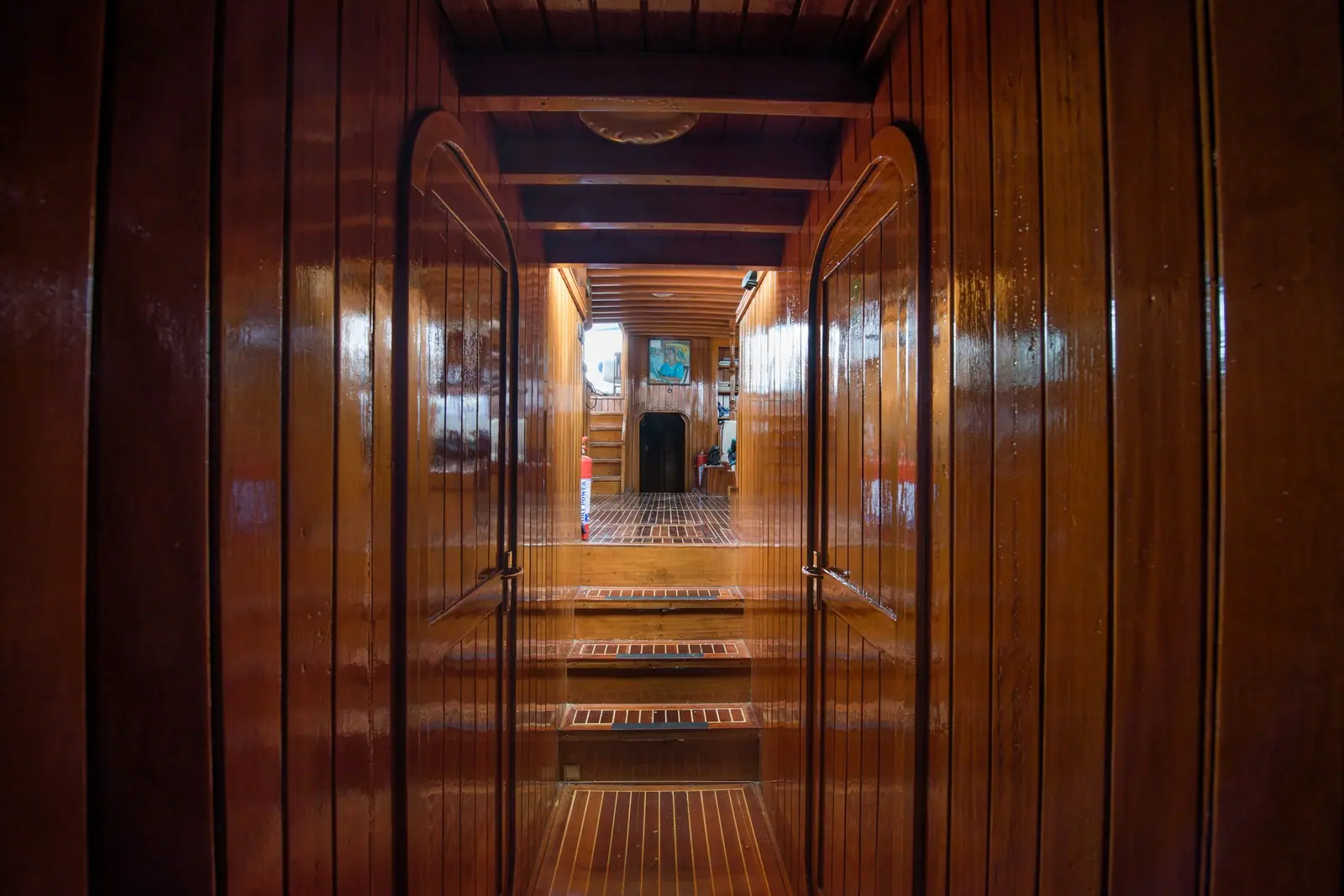Achterdeck der Valerie